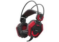 Rampage SN-R5 X-CORE Siyah/kırmızı Oyuncu Mikrofonlu Kulaklık - 1